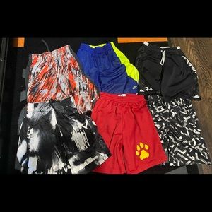 Boys Athletic Short Bundle - Under Armour, Champion, & Nike